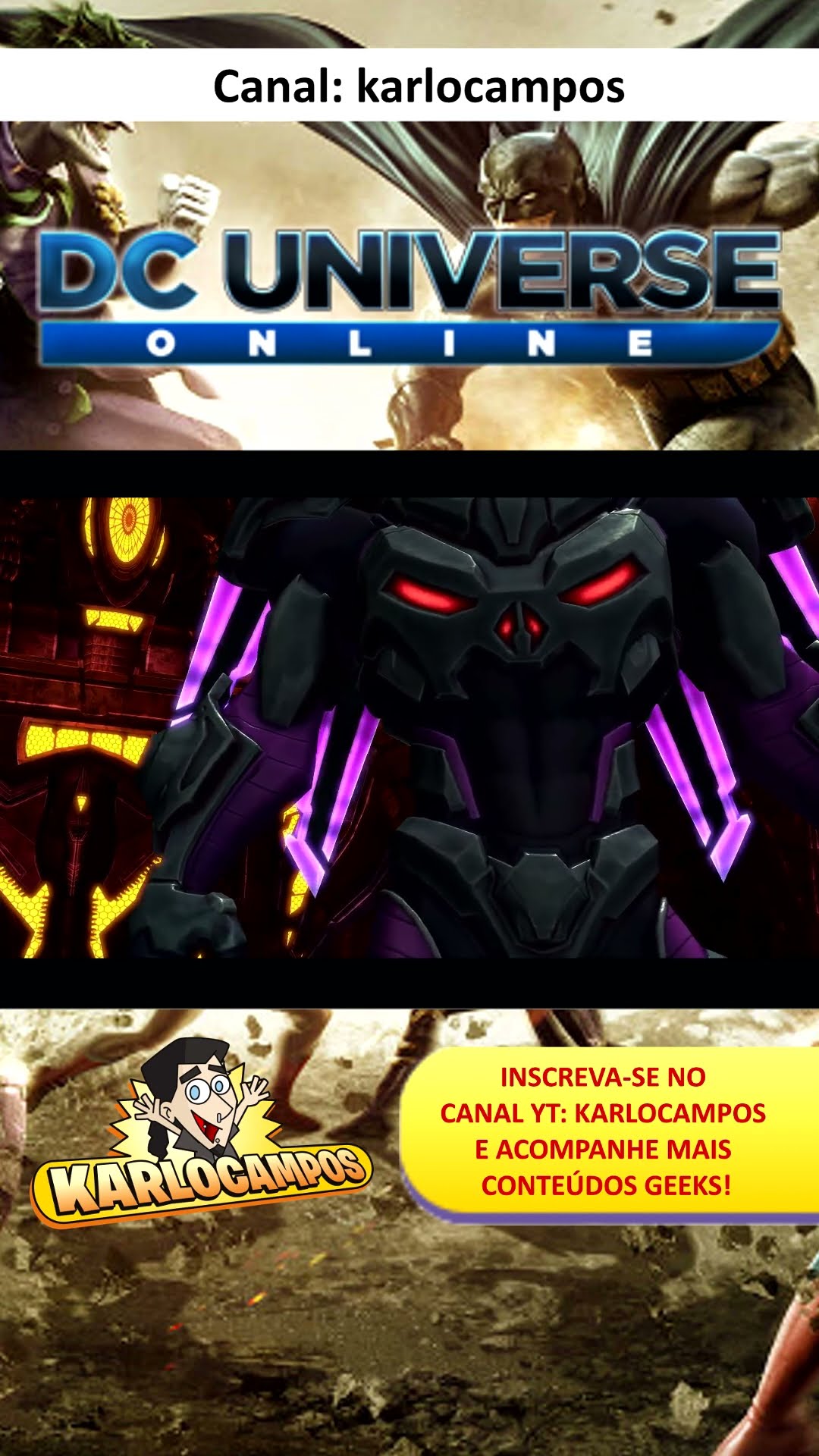 #Shorts DC Universe Online - O retorno de Brainiac!
